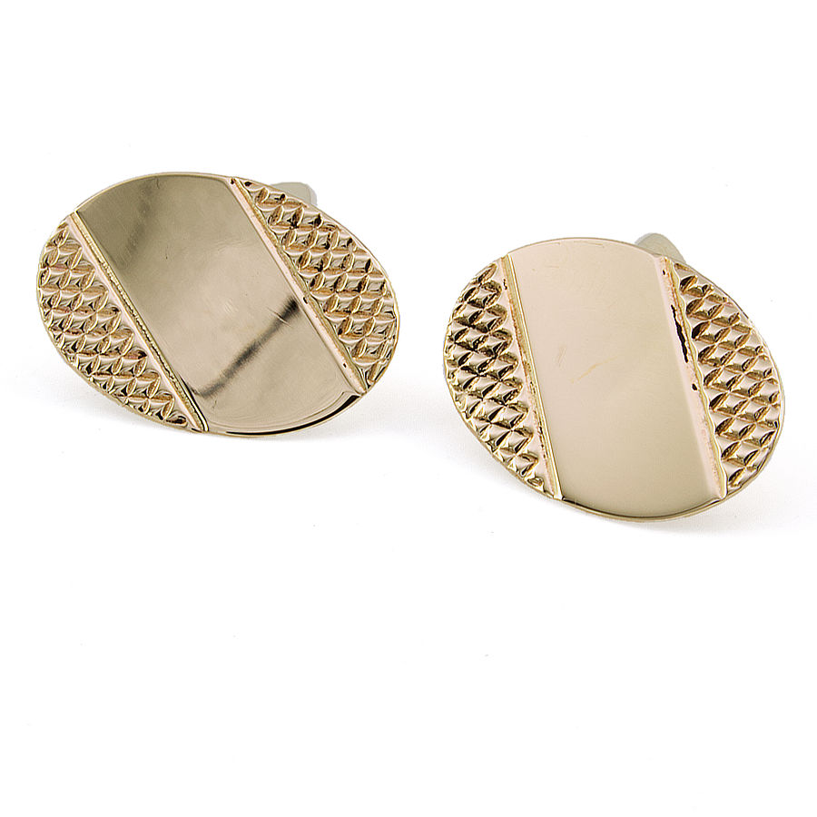 9ct gold 3.4g Cufflinks